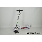 Самокат Amigo Sport Glider Super бело-розовый