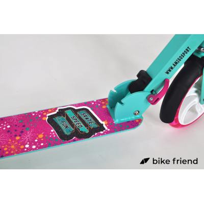 Самокат Amigo Sport Groove мятно-рожевий Самокат Amigo Sport Groove мятно-рожевий