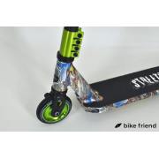 Трюковий самокат Amigo Sport Street WT зелений
