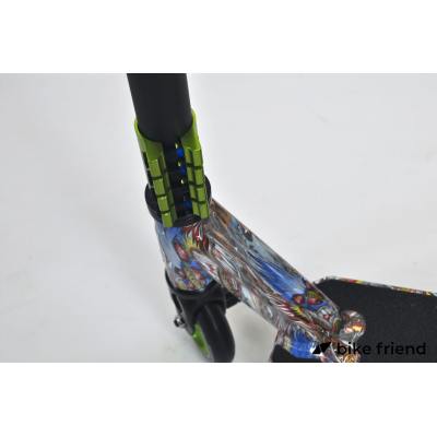 Трюковий самокат Amigo Sport Street WT зелений Трюковий самокат Amigo Sport Street WT зелений