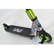 Трюковий самокат Amigo Sport Street WT зелений