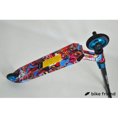 Трюковий самокат Amigo Sport Street WT зелений Трюковий самокат Amigo Sport Street WT зелений