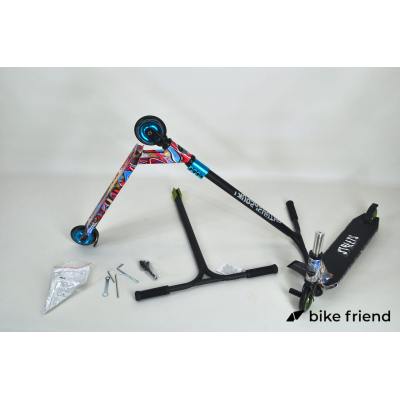 Трюковий самокат Amigo Sport Street WT зелений Трюковий самокат Amigo Sport Street WT зелений