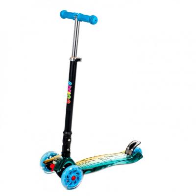 Дитячий самокат Ecoline Morris NEO триколісний блакитний Дитячий самокат Ecoline Morris NEO триколісний блакитний