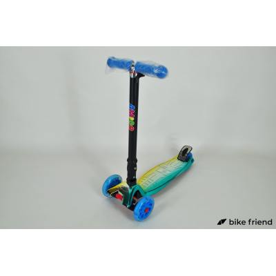 Дитячий самокат Ecoline Morris NEO триколісний блакитний Дитячий самокат Ecoline Morris NEO триколісний блакитний