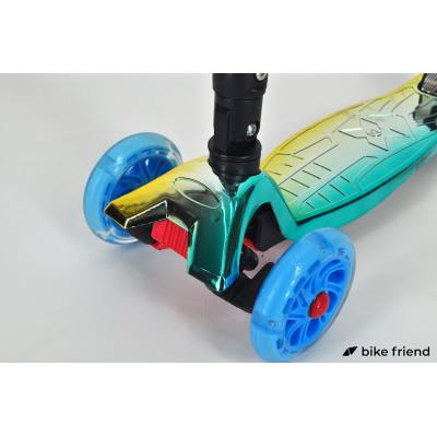 Дитячий самокат Ecoline Morris NEO триколісний блакитний Дитячий самокат Ecoline Morris NEO триколісний блакитний