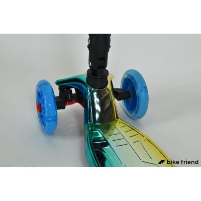 Дитячий самокат Ecoline Morris NEO триколісний блакитний Дитячий самокат Ecoline Morris NEO триколісний блакитний