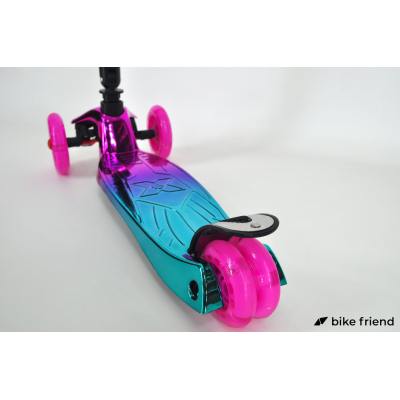 Самокат дитячий Ecoline Morris NEO триколісний рожевий Самокат дитячий Ecoline Morris NEO триколісний рожевий