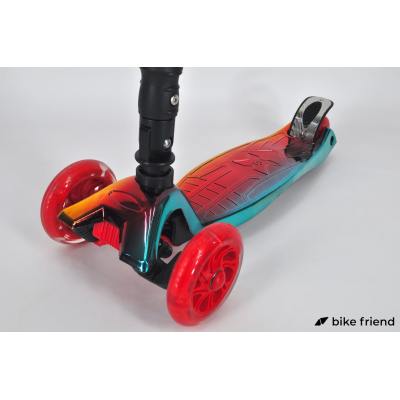 Самокат детский Ecoline Morris NEO трехколесный красный Самокат детский Ecoline Morris NEO трехколесный красный