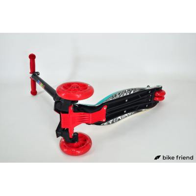 Самокат детский Ecoline Morris NEO трехколесный красный Самокат детский Ecoline Morris NEO трехколесный красный