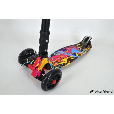 Самокат дитячий триколісний Ecoline Morris WT фарби Самокат дитячий триколісний Ecoline Morris WT фарби