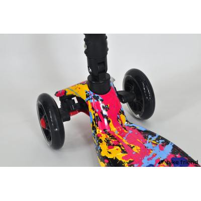 Самокат дитячий триколісний Ecoline Morris WT фарби Самокат дитячий триколісний Ecoline Morris WT фарби