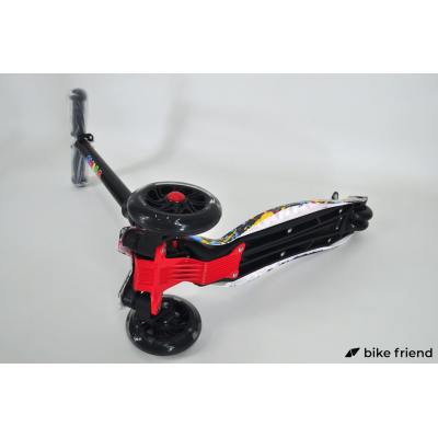 Самокат дитячий триколісний Ecoline Morris WT фарби Самокат дитячий триколісний Ecoline Morris WT фарби