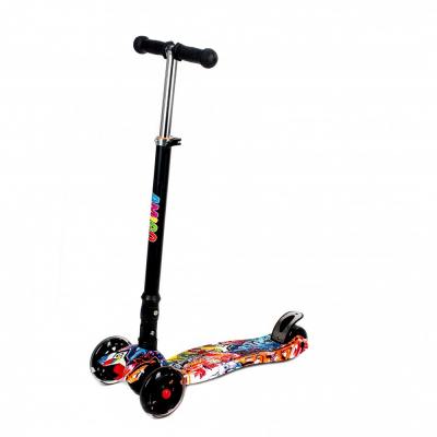 Самокат детский трехколесный Ecoline Morris WT граффити Самокат детский трехколесный Ecoline Morris WT граффити