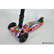 Самокат Ecoline Morris WT граффити