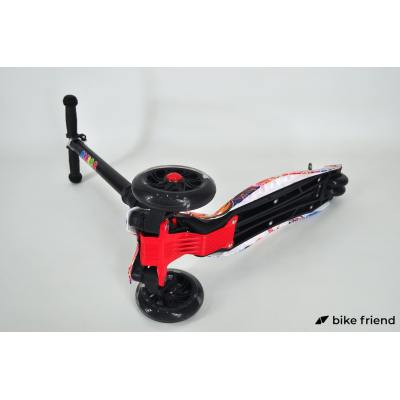 Самокат детский трехколесный Ecoline Morris WT граффити Самокат детский трехколесный Ecoline Morris WT граффити