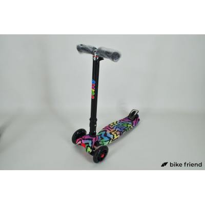 Самокат дитячий Ecoline Morris WT триколісний зірки Самокат дитячий Ecoline Morris WT триколісний зірки