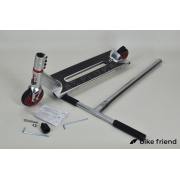 Трюковий самокат Explore Acro сріблястий