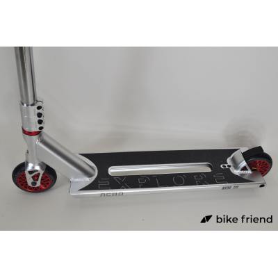 Трюковий самокат Explore Acro сріблястий Трюковий самокат Explore Acro сріблястий