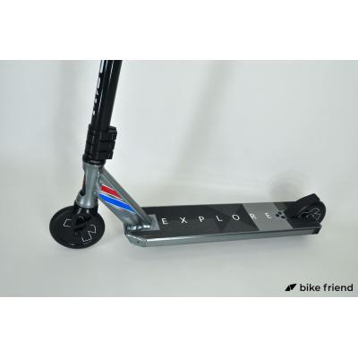 Самокат трюковый Explore Aston серый Самокат трюковый Explore Aston серый