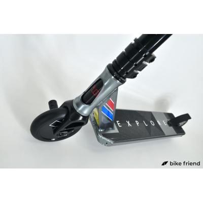 Самокат трюковый Explore Aston серый Самокат трюковый Explore Aston серый