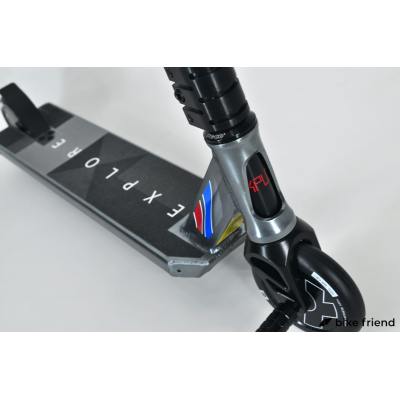 Самокат трюковый Explore Aston серый Самокат трюковый Explore Aston серый