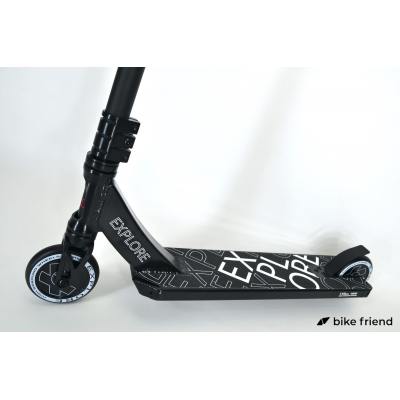 Трюковий самокат Explore Booger 300 чорний Трюковий самокат Explore Booger 300 чорний