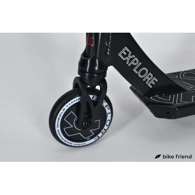 Трюковий самокат Explore Booger 300 чорний Трюковий самокат Explore Booger 300 чорний