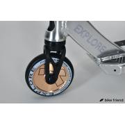 Трюковий самокат Explore Booger 300 срібло