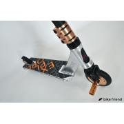 Трюковий самокат Explore Booger 300 срібло