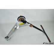 Трюковий самокат Explore Booger 300 срібло