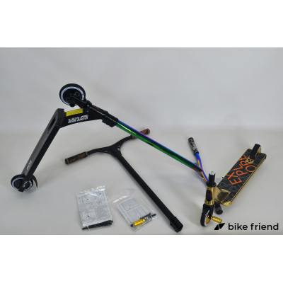 Самокат Explore Booger 300 HD черный Самокат Explore Booger 300 HD черный