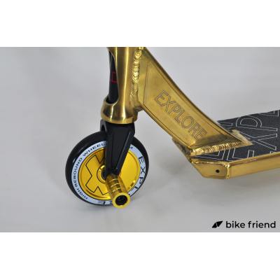 Самокат Explore Booger 300 HD золотистий Самокат Explore Booger 300 HD золотистий