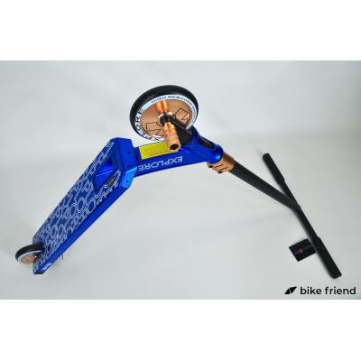 Самокат трюковий Explore Booger Deluxe HD синій Самокат трюковий Explore Booger Deluxe HD синій