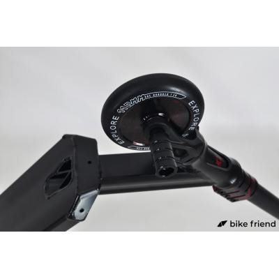 Самокат Explore Booger Prestige HD чорний Самокат Explore Booger Prestige HD чорний