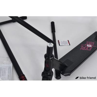 Самокат Explore Booger Prestige HD чорний Самокат Explore Booger Prestige HD чорний