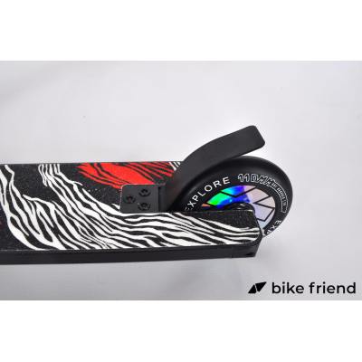 Самокат трюковой Explore Credo черный Самокат трюковой Explore Credo черный