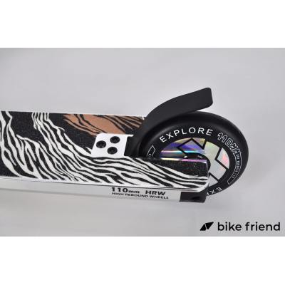 Самокат трюковый Explore Credo серый Самокат трюковый Explore Credo серый