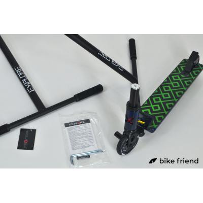 Самокат Explore Crocco Deluxe зелений Самокат Explore Crocco Deluxe зелений