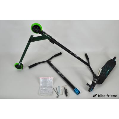 Самокат Explore Cross Deluxe II зеленый Самокат Explore Cross Deluxe II зеленый