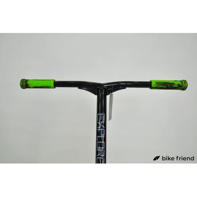 Самокат трюковый Explore Cross Deluxe зеленый Самокат трюковый Explore Cross Deluxe зеленый