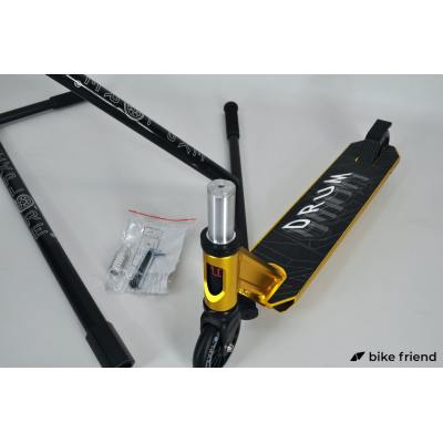 Трюковый самокат Explore Drum PC HIC OX желтый Трюковый самокат Explore Drum PC HIC OX желтый