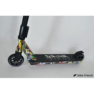 Трюковий самокат Explore Drum Super HIC WT графіті Трюковий самокат Explore Drum Super HIC WT графіті