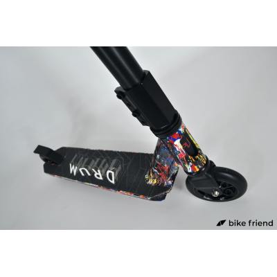 Трюковий самокат Explore Drum Super HIC WT графіті Трюковий самокат Explore Drum Super HIC WT графіті