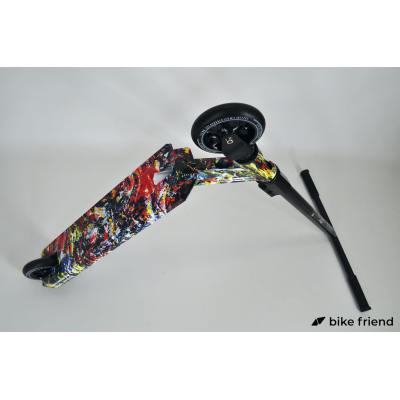 Трюковий самокат Explore Drum Super HIC WT графіті Трюковий самокат Explore Drum Super HIC WT графіті