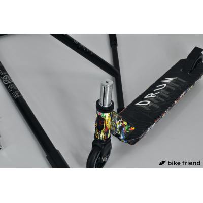 Трюковий самокат Explore Drum Super HIC WT чорний Трюковий самокат Explore Drum Super HIC WT чорний