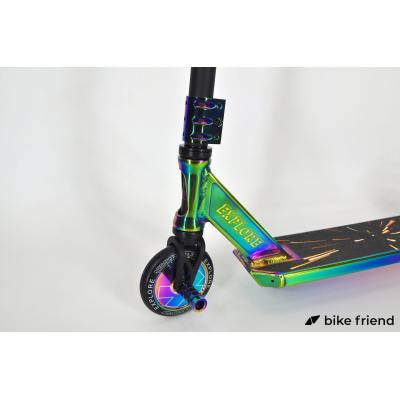 Самокат трюковий Explore Flamina Lite неохром Самокат трюковий Explore Flamina Lite неохром