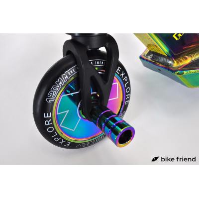 Самокат трюковий Explore Flamina Lite неохром Самокат трюковий Explore Flamina Lite неохром