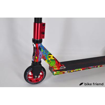 Самокат Explore Fluber Super HIC WT червоний Самокат Explore Fluber Super HIC WT червоний