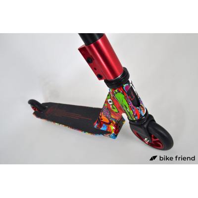 Самокат Explore Fluber Super HIC WT червоний Самокат Explore Fluber Super HIC WT червоний